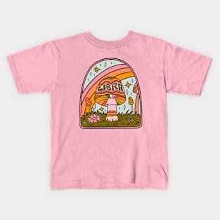 Libra Mushroom Kids T-Shirt